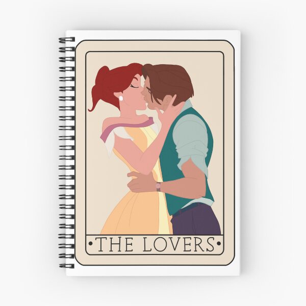 Item preview, Anastasia and Dimitri The Lovers Tarot Card designed and sold by FreeOrca.