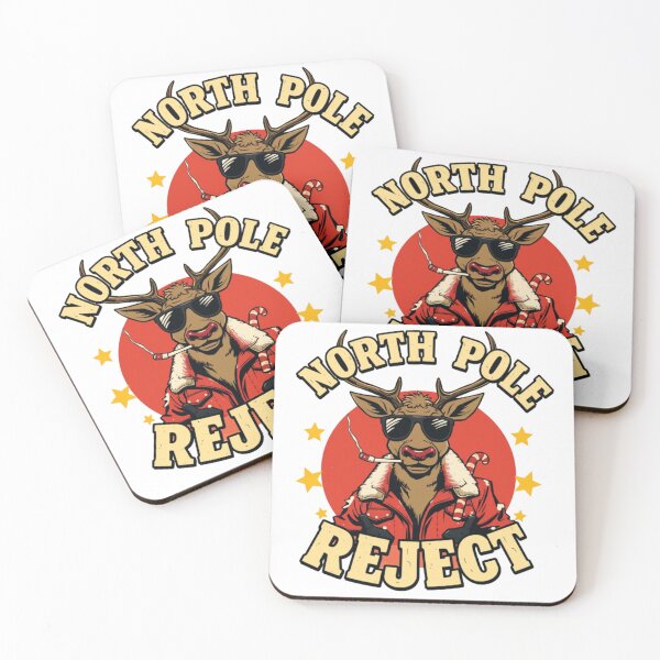 Item preview, North Pole Reject – Rebel Reindeer Christmas Design designed and sold by R3X .