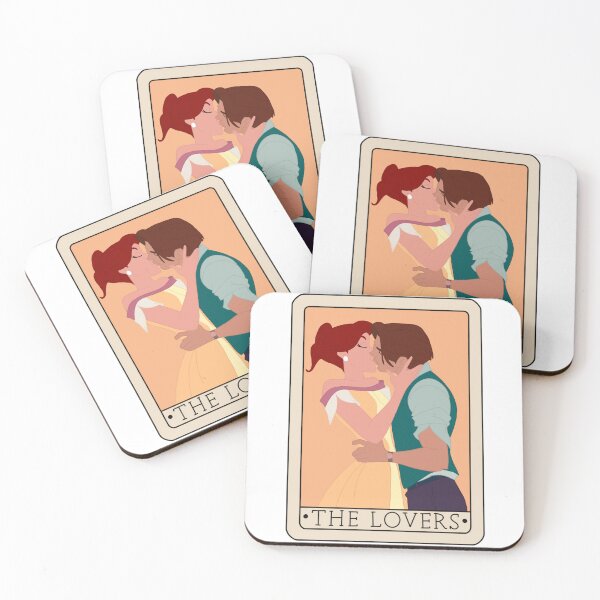 Item preview, Anastasia and Dimitri The Lovers Tarot Card designed and sold by FreeOrca.