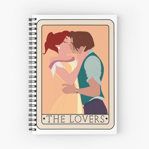 Item preview, Anastasia and Dimitri The Lovers Tarot Card designed and sold by FreeOrca.