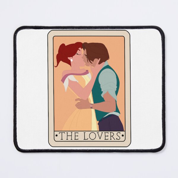 Item preview, Anastasia and Dimitri The Lovers Tarot Card designed and sold by FreeOrca.