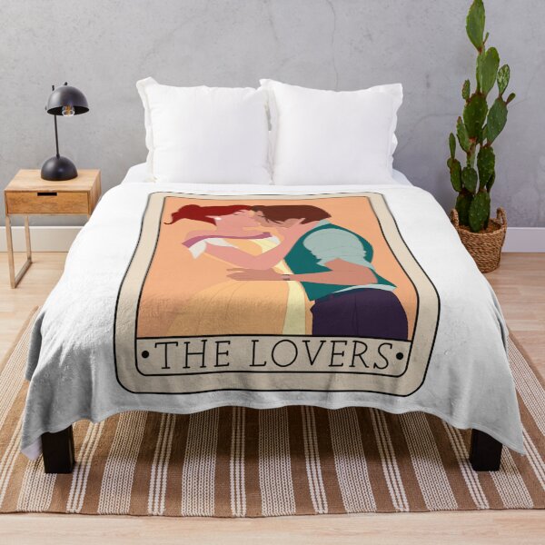 Item preview, Anastasia and Dimitri The Lovers Tarot Card designed and sold by FreeOrca.