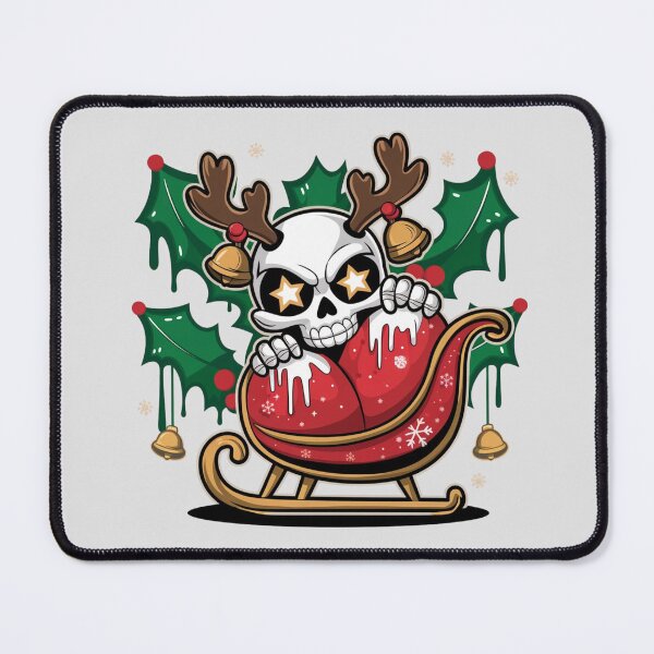 Item preview, Reindeer Skullheart - Sleigh Ride of Bloody Love designed and sold by WeranovDesign.