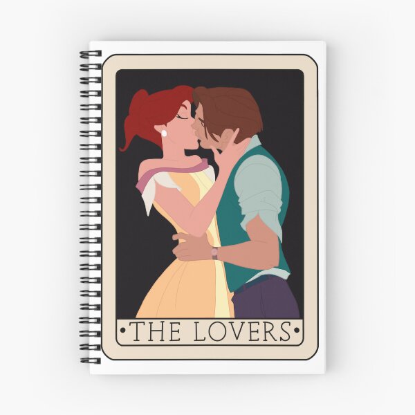 Item preview, Anastasia and Dimitri The Lovers Tarot Card designed and sold by FreeOrca.