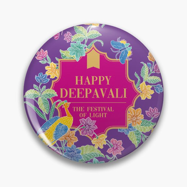 Item preview, Deepavali Greeting with Batik Pattern designed and sold by YoungLWorkshop.