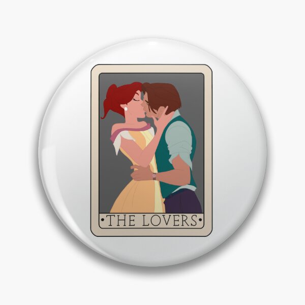 Item preview, Anastasia and Dimitri The Lovers Tarot Card designed and sold by FreeOrca.