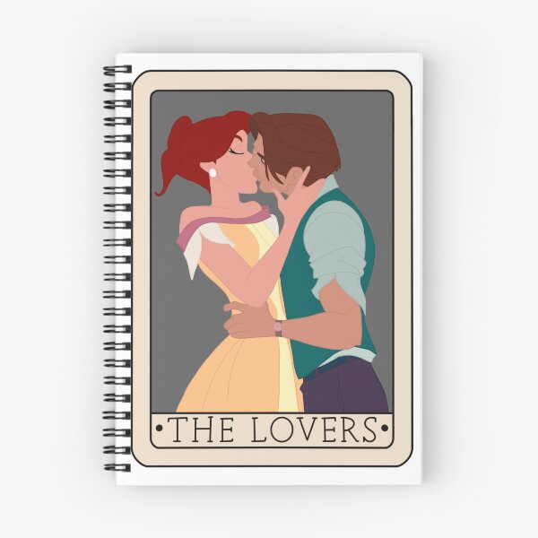 Item preview, Anastasia and Dimitri The Lovers Tarot Card designed and sold by FreeOrca.