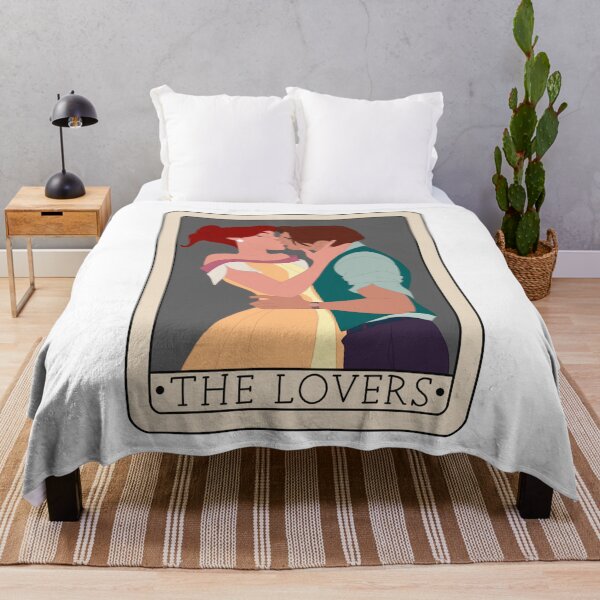 Item preview, Anastasia and Dimitri The Lovers Tarot Card designed and sold by FreeOrca.