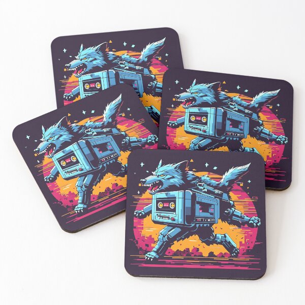 Item preview, Cassette Wolf Remix designed and sold by ONYX Pixee.