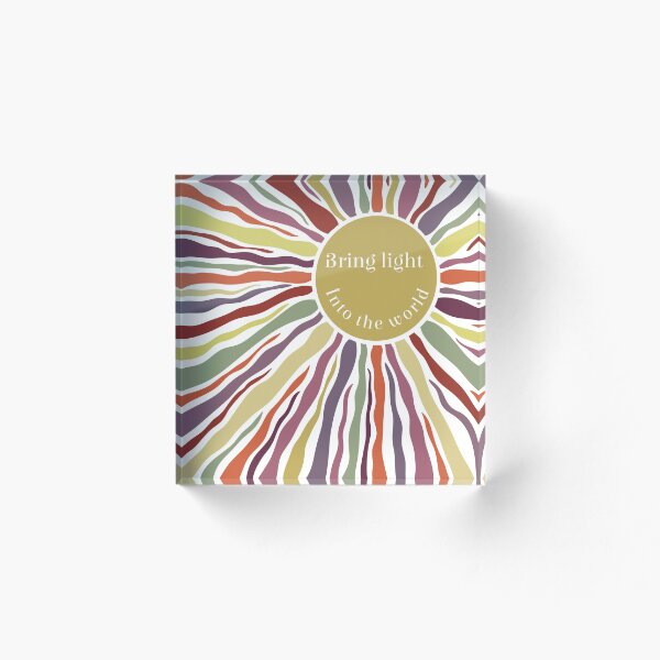 Item preview, Bring light into the world  designed and sold by CeeCeeDesign.