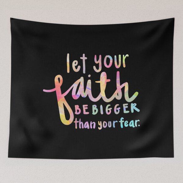 Item preview, Let Your Faith Be Bigger Than Your Fear designed and sold by MariaQHernandez.