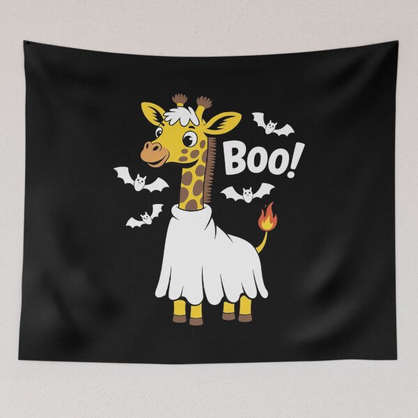 Item preview, Giraffe Boo Halloween Costume Men Women Kids3  designed and sold by lilLilaBatArt.