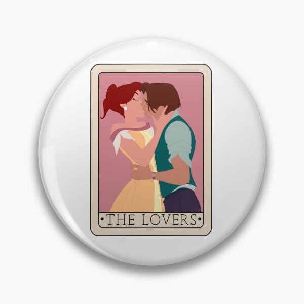 Item preview, Anastasia and Dimitri The Lovers Tarot Card designed and sold by FreeOrca.