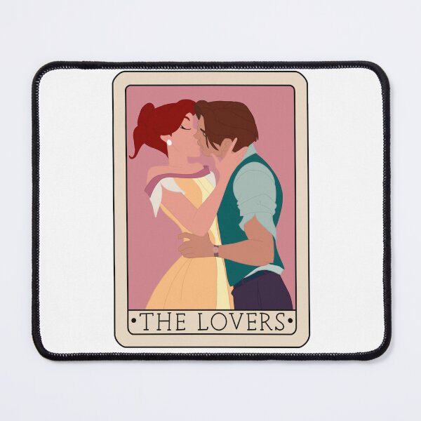 Item preview, Anastasia and Dimitri The Lovers Tarot Card designed and sold by FreeOrca.