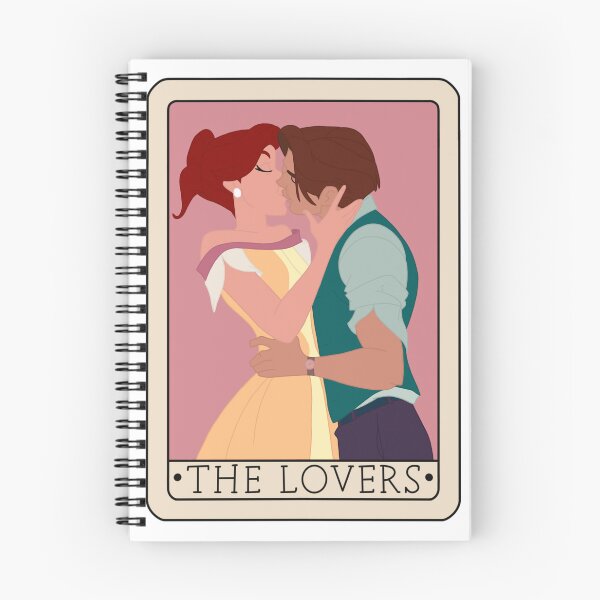 Item preview, Anastasia and Dimitri The Lovers Tarot Card designed and sold by FreeOrca.