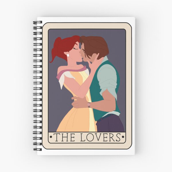 Item preview, Anastasia and Dimitri The Lovers Tarot Card designed and sold by FreeOrca.