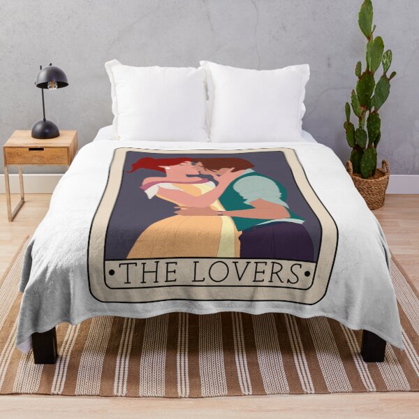 Item preview, Anastasia and Dimitri The Lovers Tarot Card designed and sold by FreeOrca.
