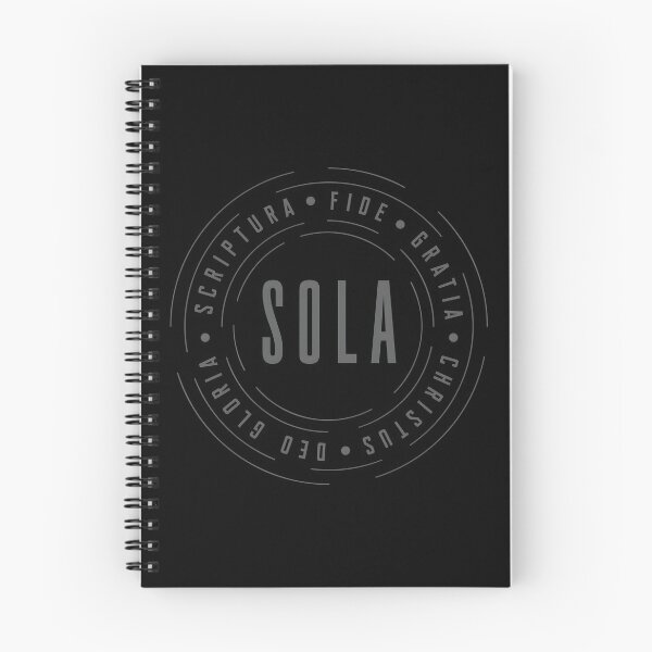 Item preview, Five Solas of the Reformation Typography designed and sold by MariaQHernandez.