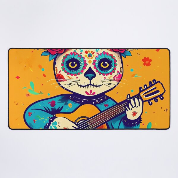 Item preview, Calavera Cat Fiesta designed and sold by ONYX Pixee.