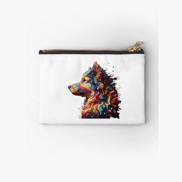 Item preview, dog colorful splash art designed and sold by BeAr-tist.