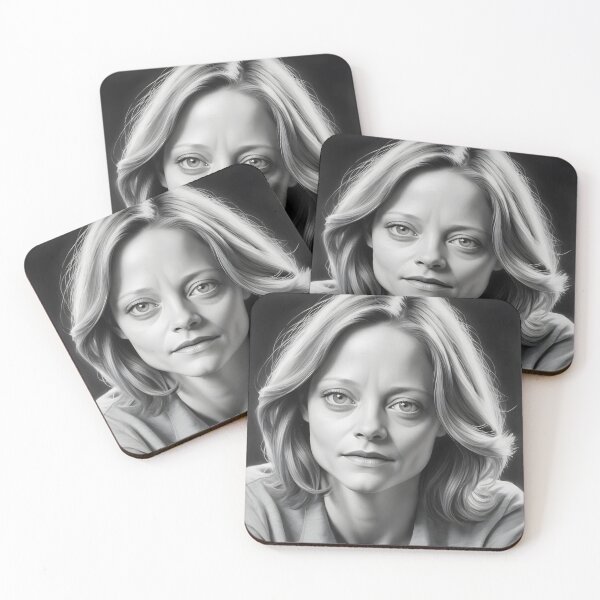 Item preview, Jodie Foster designed and sold by WorldofCharcoal.