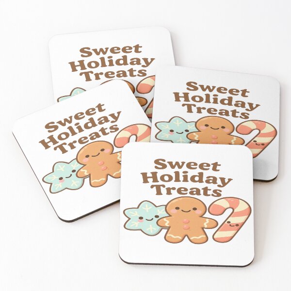 Item preview, Kawaii Christmas Cookies – Cute Holiday Treats designed and sold by Print4verse.