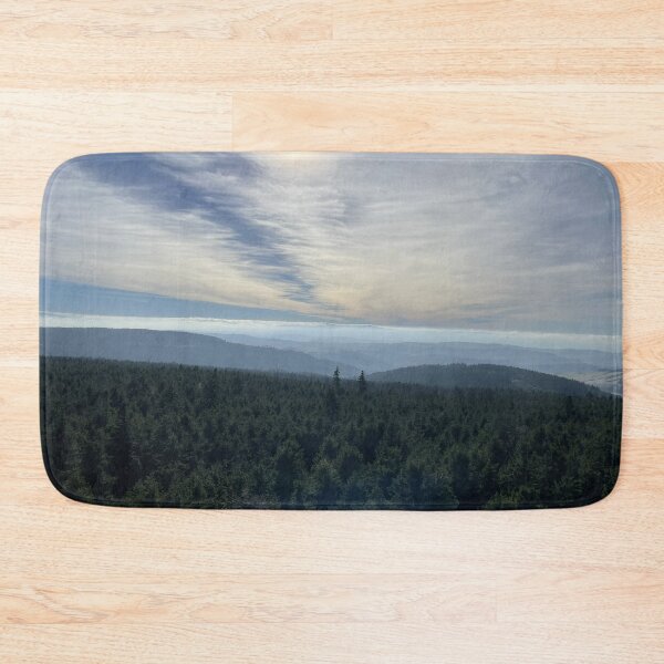 Item preview, Misty Mountain Sunrise – Peaceful Forest View designed and sold by Unique-moments.