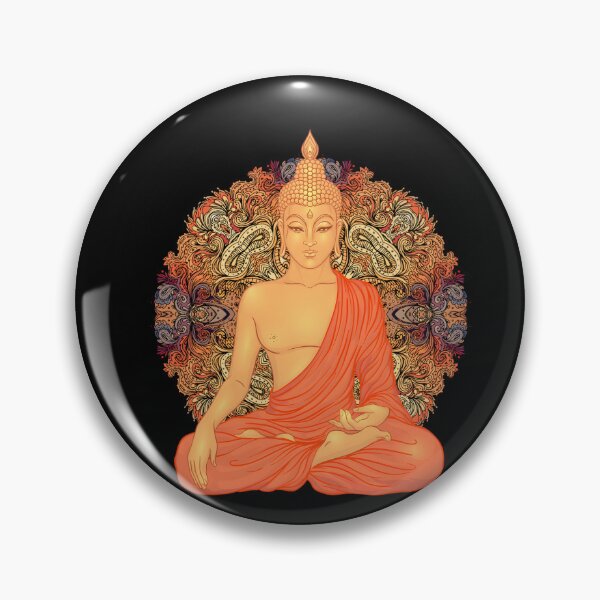 Item preview, Golden Buddha Mandala Zen Design designed and sold by MariaQHernandez.
