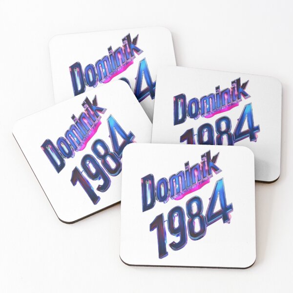 Item preview, Dominik 1984 – Neon Noir Chrome designed and sold by AlexLineArt.