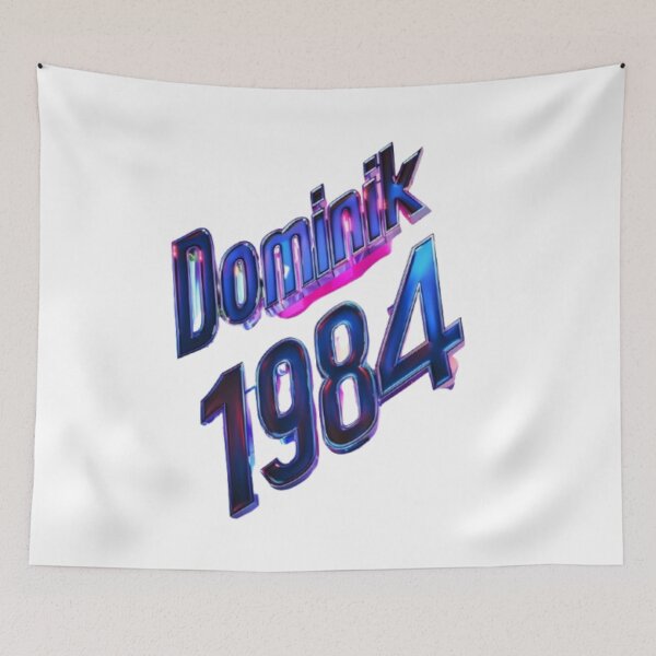 Artikelvorschau, Dominik 1984 – Neon Noir Chrome entworfen und verkauft von AlexLineArt.