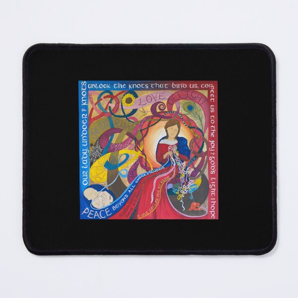 Item preview, Our Lady Undoer of Knots Marian Devotion Art designed and sold by MariaQHernandez.