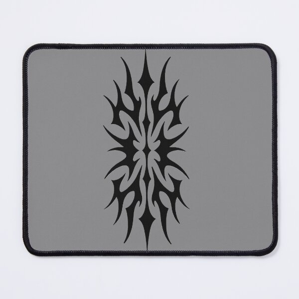 Item preview, Nocturnal Spine – Gothic Tribal Black Pattern designed and sold by Unique-moments.