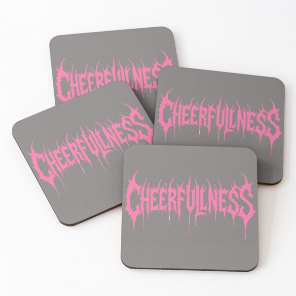 Item preview, Cheerfulness - Pink Gothic Lettering designed and sold by Unique-moments.
