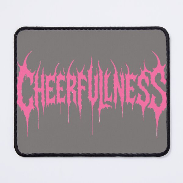 Item preview, Cheerfulness - Pink Gothic Lettering designed and sold by Unique-moments.