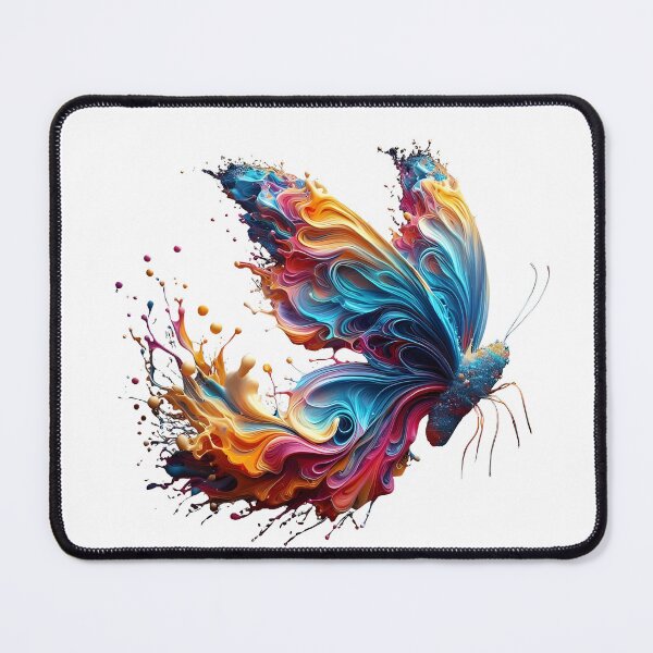 Item preview, butterfly colorful splash art designed and sold by BeAr-tist.