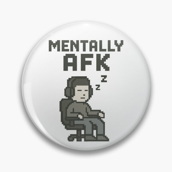 Artikelvorschau, Mental AFK entworfen und verkauft von MoodDept.