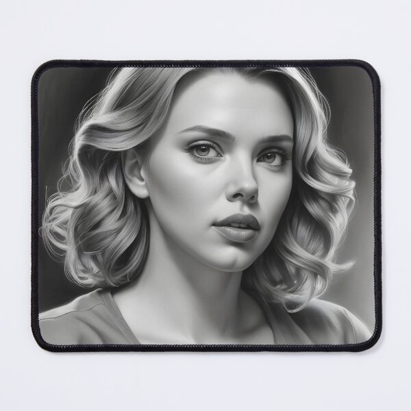 Item preview, Scarlett Johansson designed and sold by WorldofCharcoal.
