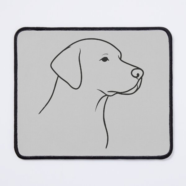 Item preview, Minimalist labrador line art – simple dog design designed and sold by Unique-moments.
