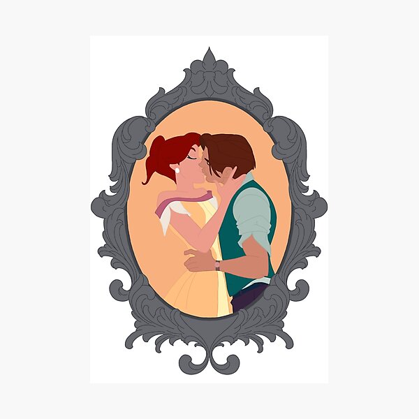 Item preview, Anastasia and Dimitri Silver Frame designed and sold by FreeOrca.