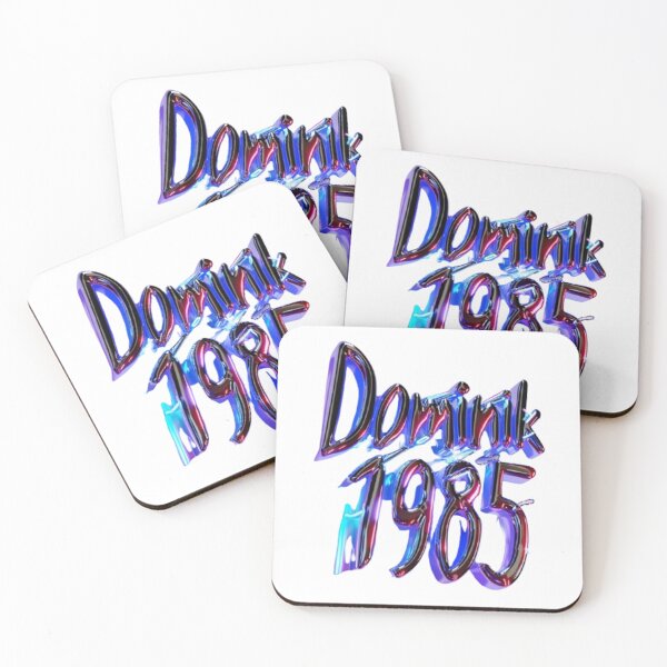 Item preview, Dominik 1985 – Miami Neon Chrome designed and sold by AlexLineArt.