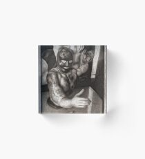 Penny Arcade Arm Wrestler Acrylic Block