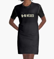 Mexican Flag: Mexico Graphic T-Shirt Dress