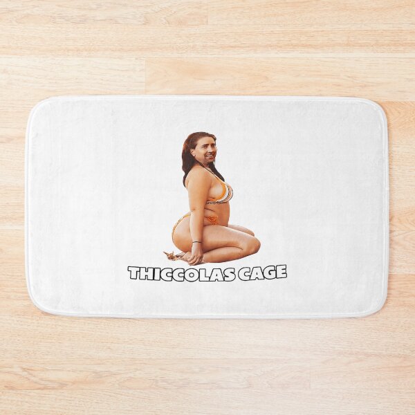 Item preview, Thiccolas Cage Thick Nicolas Cage Funny Thicc Nicolas Parody Waterproof designed and sold by myhero2699.