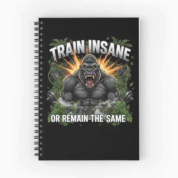 Item preview, Train Insane or Remain the Same – Jungle Gym designed and sold by Joyful-Park.