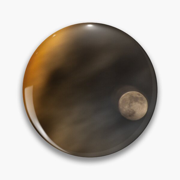 Item preview, Fullmoon with colorful sky designed and sold by ankarsundfoto.