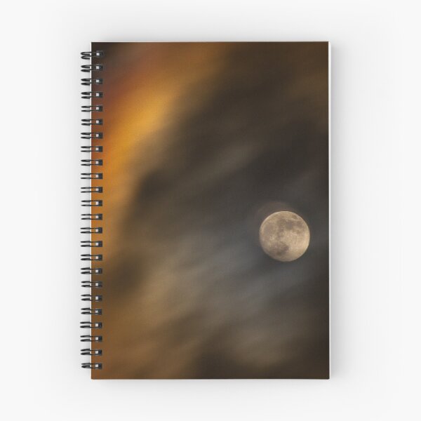 Item preview, Fullmoon with colorful sky designed and sold by ankarsundfoto.