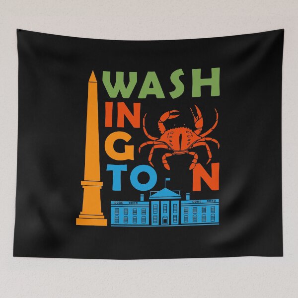 Item preview, Washington Souvenir Men Capitol Monument Columbia Washington designed and sold by DSWShirts.