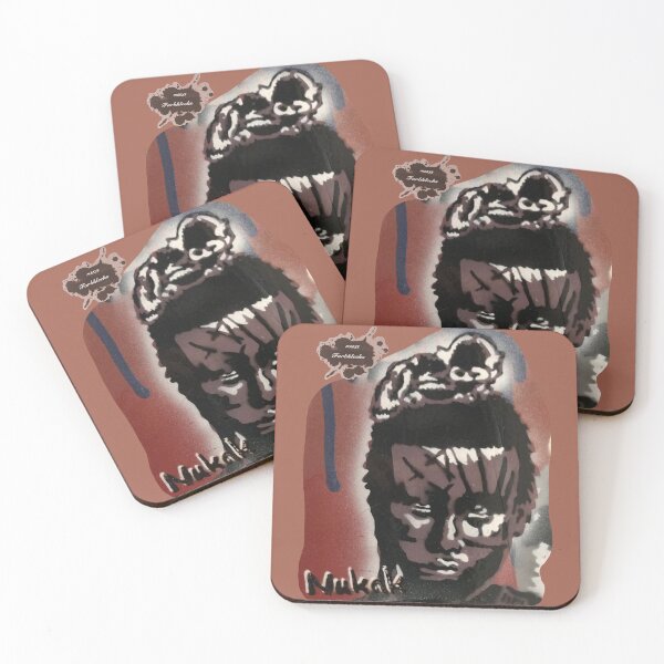 Item preview, Portrait of a Nukak Indian from Colombia designed and sold by marysfarbklecks.