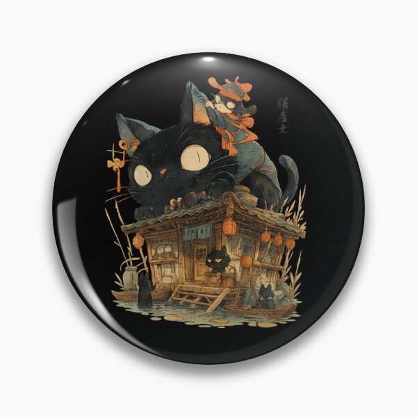 Item preview, Cat Anime Manga Cartoon – Cute Japanese Art Style Design for Fans designed and sold by flowerpower999.