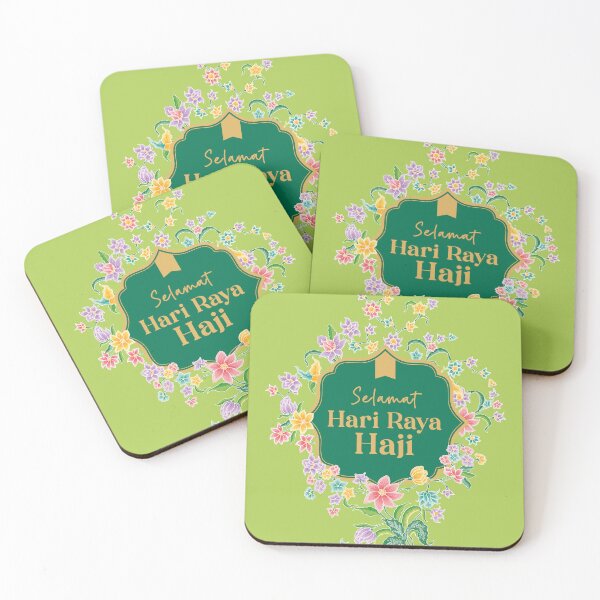 Item preview, Hari Raya Haji Greeting with Nyonya Batik Jasmine designed and sold by YoungLWorkshop.